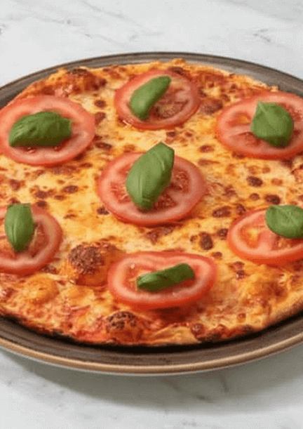 Pizza Caprese con Pomodori Freschi